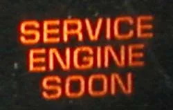 Check engine light