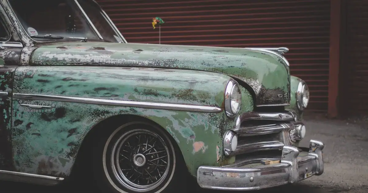 Damaged paintwork
