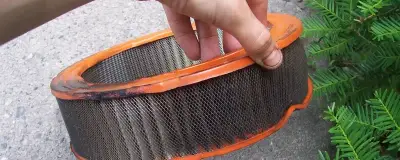 A dirty air filter
