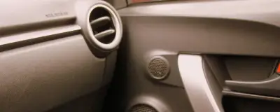 Speakers in a car door