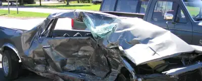 A car after a collision