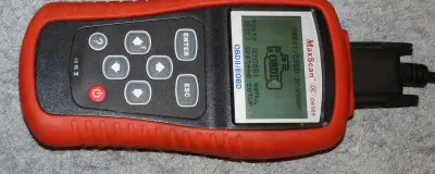 An OBD diagnostic scanner