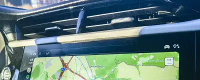 An infotainment screen