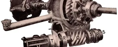 A final drive and axle casing