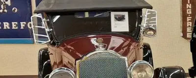 A car at an auction