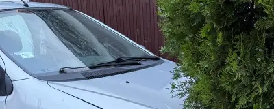 Car parked on a quiet street