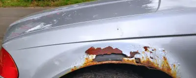 Bodywork rusted through
