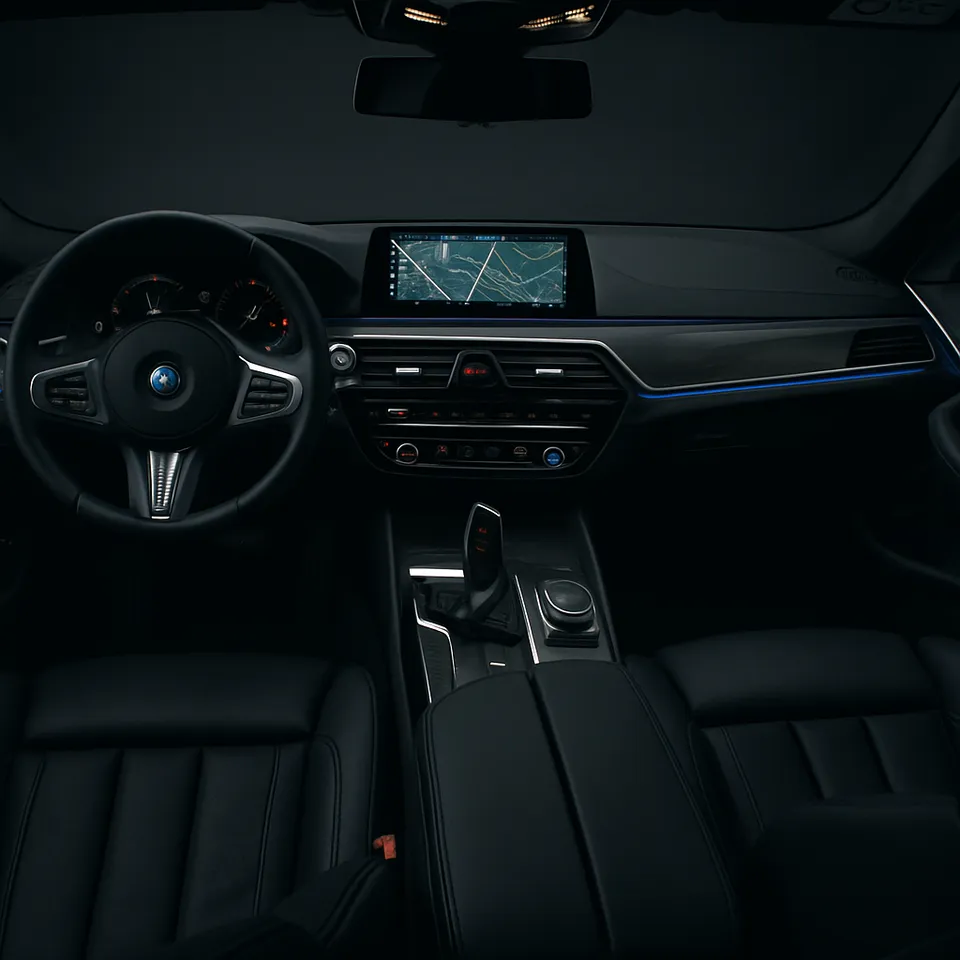 BMW 5 Series dashboard