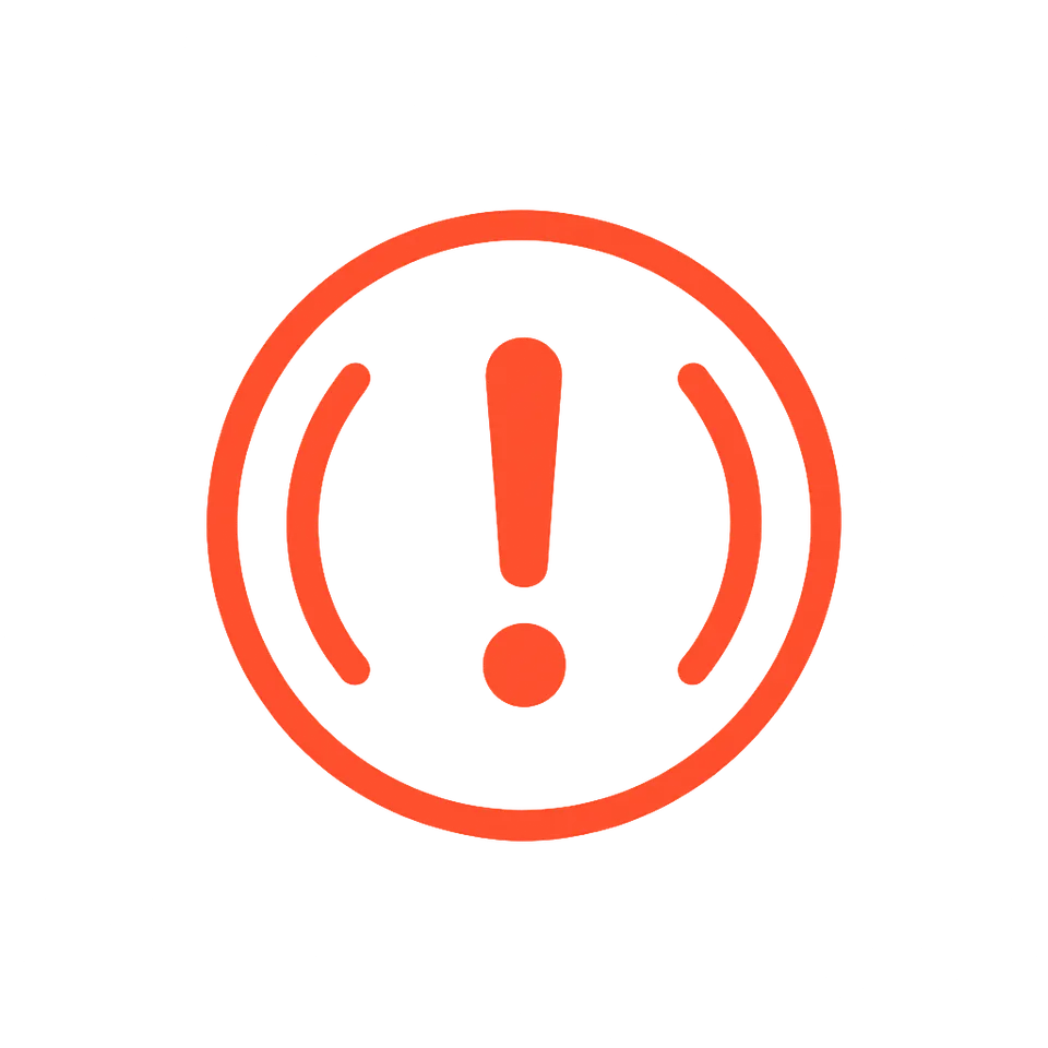 Brake system warning light
