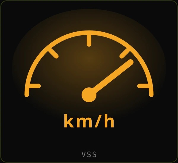 Vehicle speed sensor