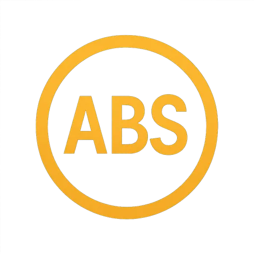 ABS symbol large