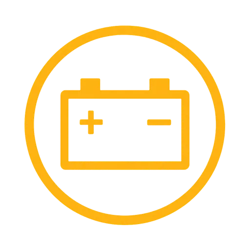 Battery amber warning